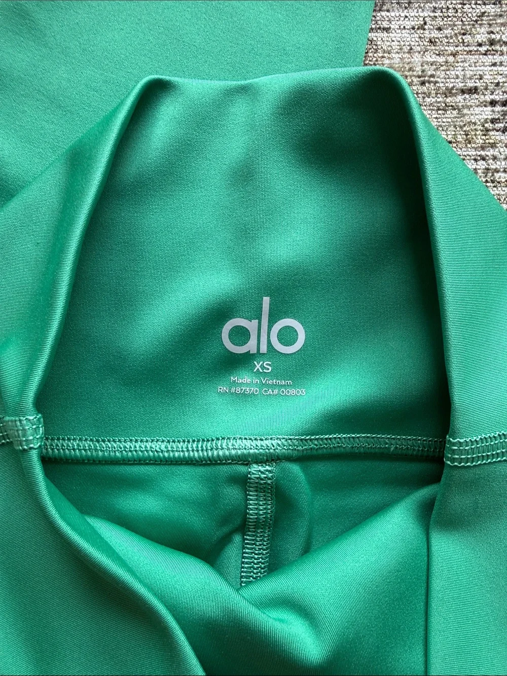 ALO airlift Yoga High-Waist Teal-Green Leggings